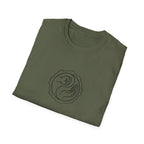 Spherical wireframe sculpture T-Shirt