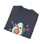 Avocado Lifting Weights T-Shirt