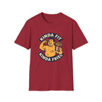 Muscular man with fries T-Shirt