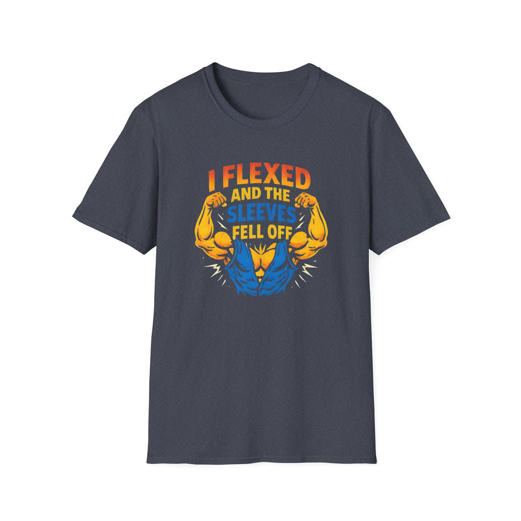 Flexed Arms Sleeves Off T-Shirt