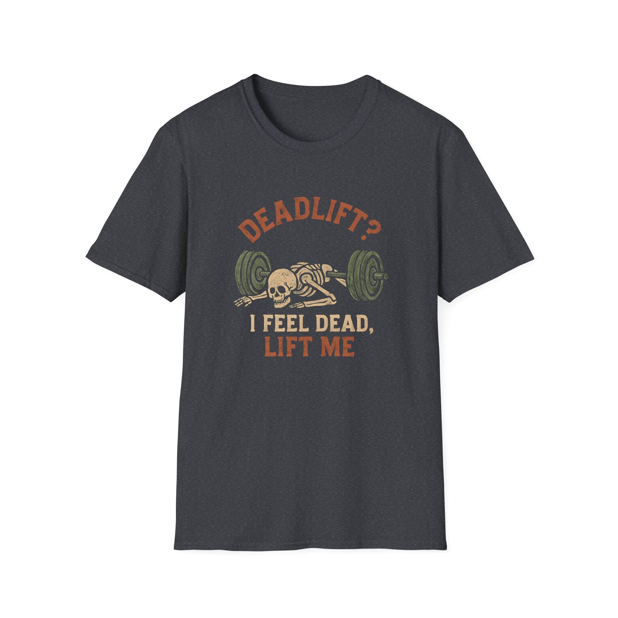Deadlift Skeleton Meme T-Shirt
