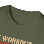 Napping Bear in Activewear T-Shirt