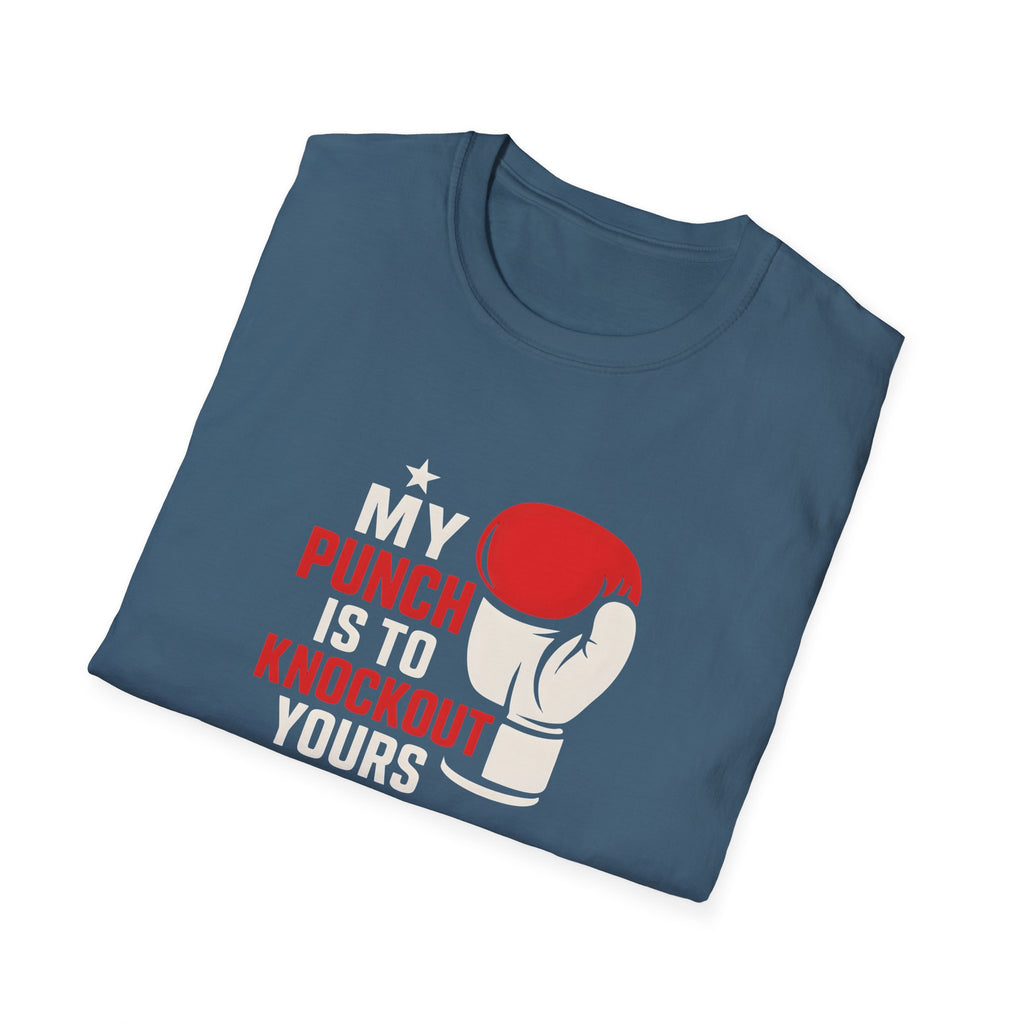 Knockout Punch Slogan T-Shirt