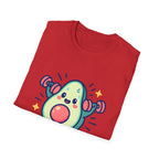 Avocado Lifting Weights T-Shirt