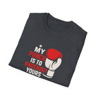 Knockout Punch Slogan T-Shirt