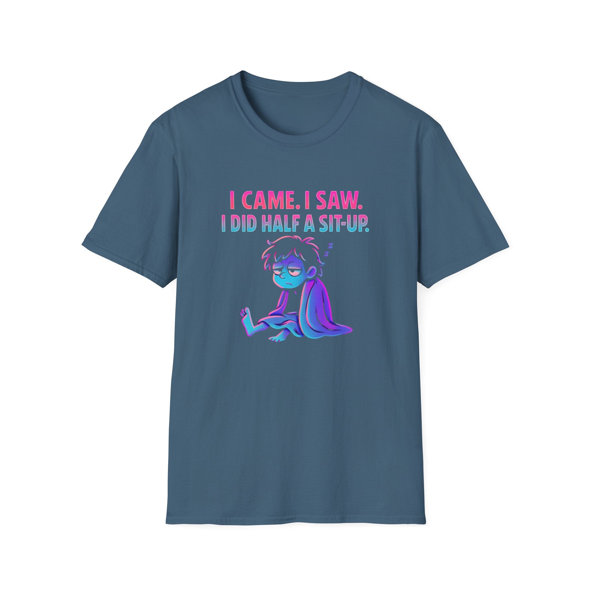 Exhausted Sit-Up Attempt T-Shirt