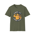 Muscular man with fries T-Shirt