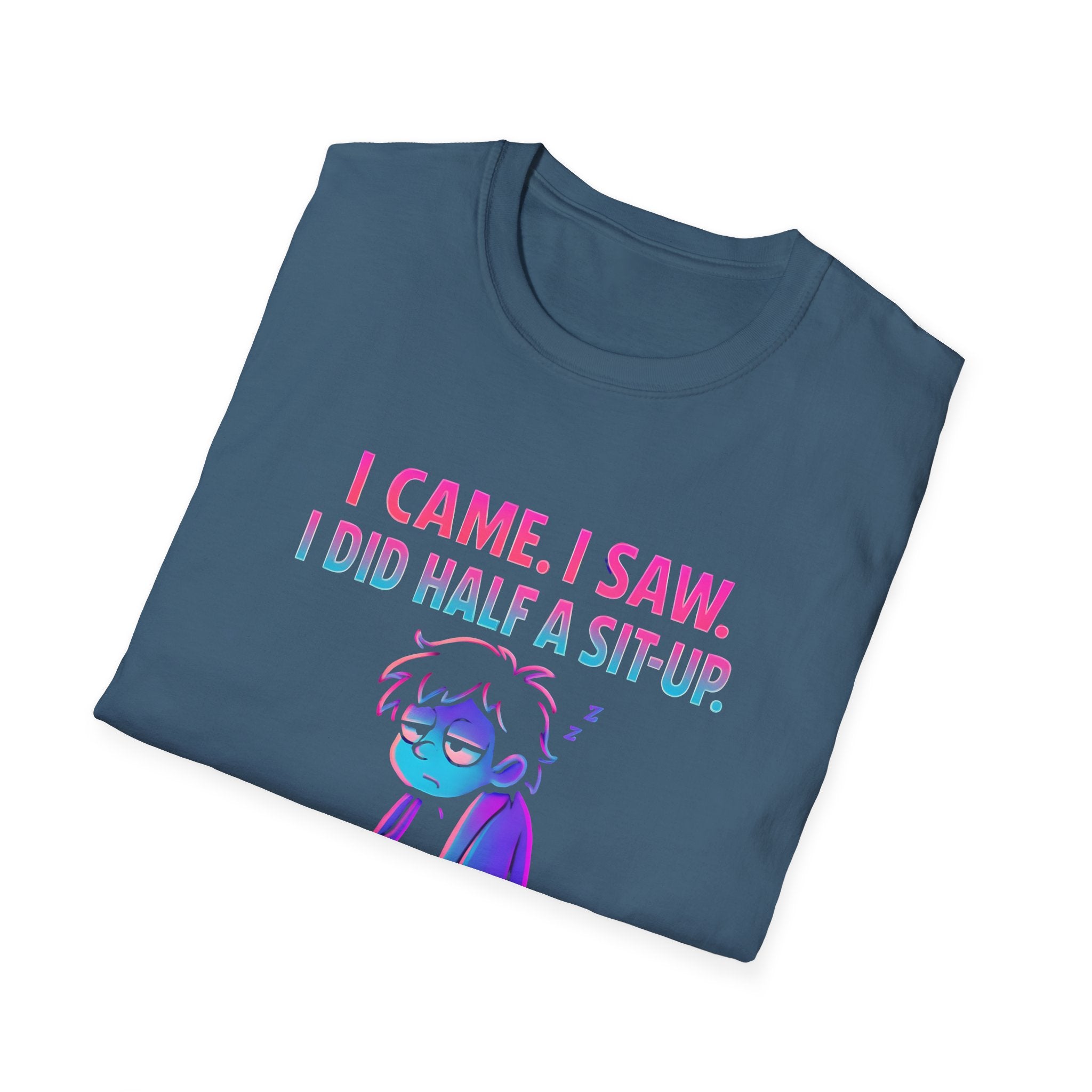Exhausted Sit-Up Attempt T-Shirt