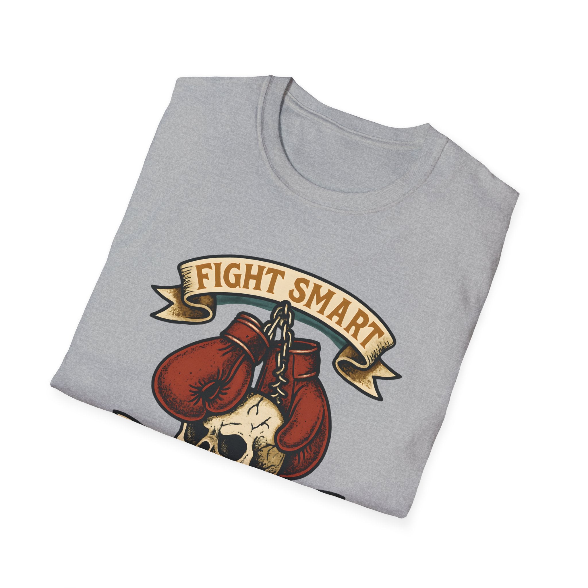 Boxing Skull with Gloves T-Shirt