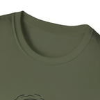 Spherical wireframe sculpture T-Shirt