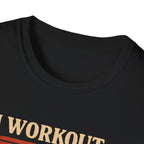 Napping Bear in Activewear T-Shirt