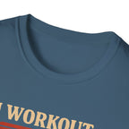 Napping Bear in Activewear T-Shirt